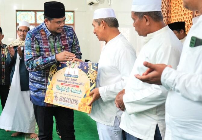 Hablum Minallah dan Hablum Minannas Jadi Dasar Wali Kota Medan Dorong Terwujudnya Masjid Mandiri