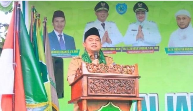  Bupati Labuhanbatu Hadiri Tasyakur Milad Ke-93 Kampus Univa