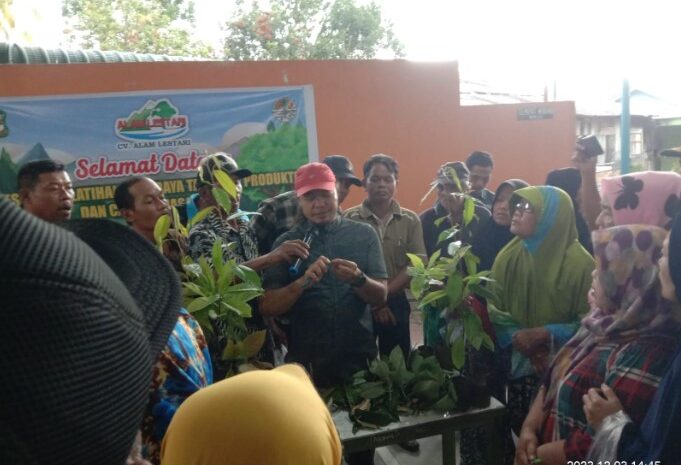 Chairuddin Lubis Gelar Pelatihan Budi Daya Tanaman Produktif dan Pemasarannya