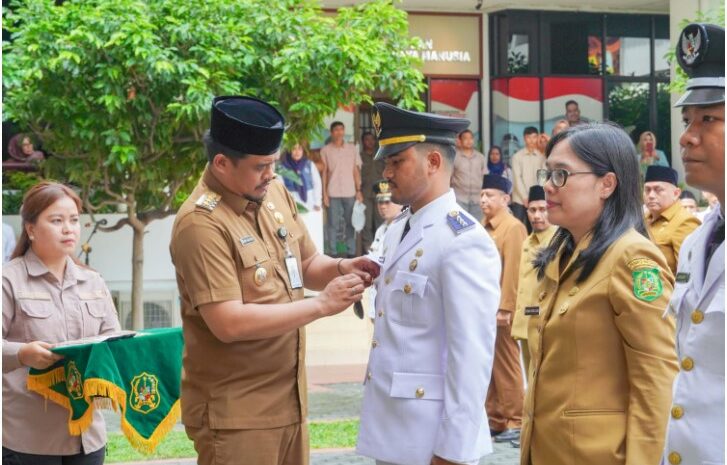 Lantik 130 Pejabat, Bobby Nasution: Jangan Sampai Masyarakat Tidak Kenal Camat dan Lurah