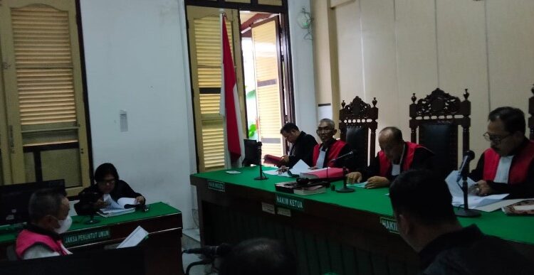 Jaksa Penuntut Umum Minta Majlis Hakim Hukum Berat Terdakwa Sujono