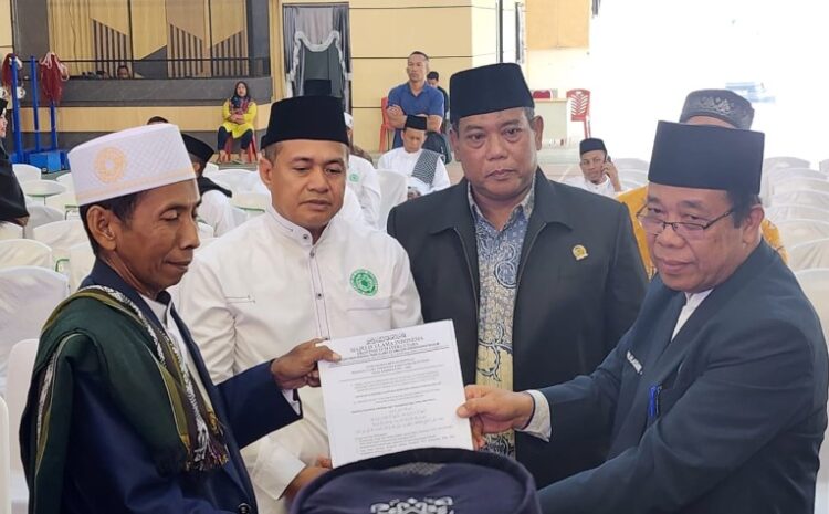  Bupati Zahir Hadiri Pelantikan Pengurus MUI Batubara Masa Khidmat 2023-2028