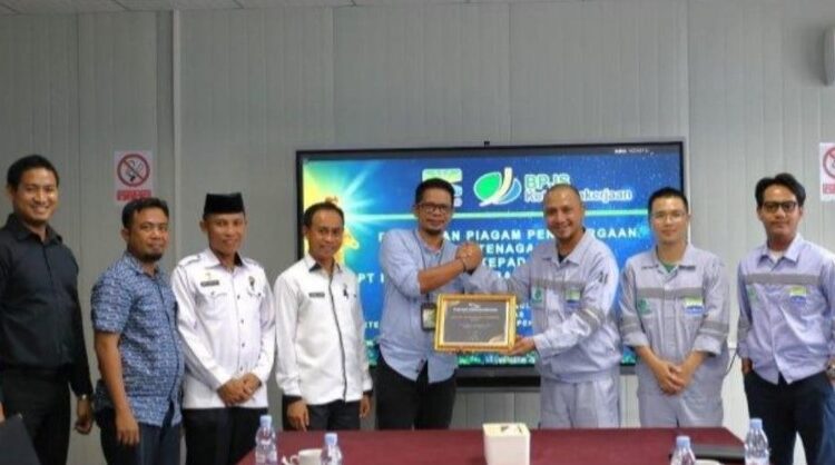  BPJS Naker Sulteng Beri Penghargaan Award 2023 Tingkat Provinsi Ke PT BTIIG Morowali