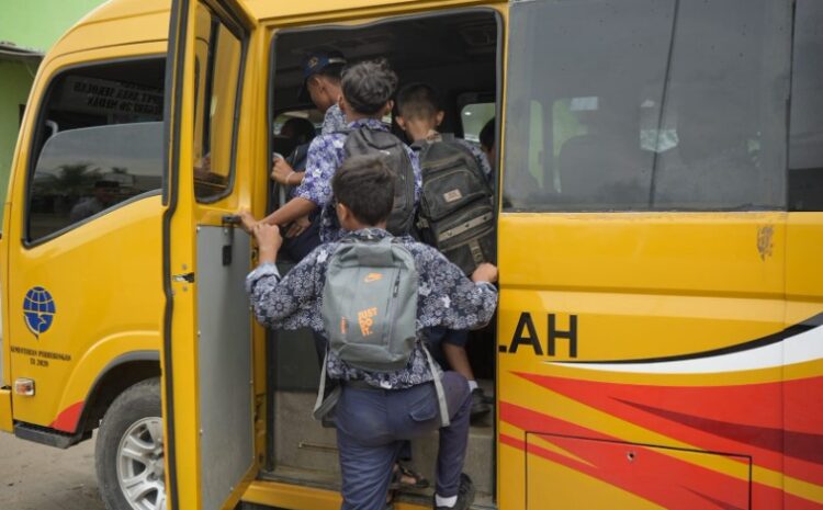 Bus Sekolah Gratis Pemko Medan Ringankan Biaya Pendidikan Anak