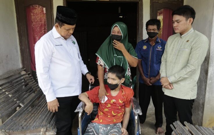 Di Bawah Kaki Gunung Leuser, Sang Pejuang Duafa Bantu Penyandang Disabilitas