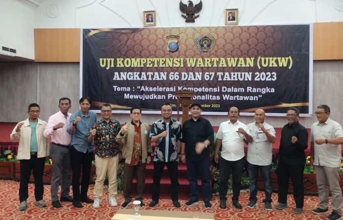  UKW Angkatan 66 dan 67, PWI Sumut Lahirkan 29 Peserta Wartawan Kompeten