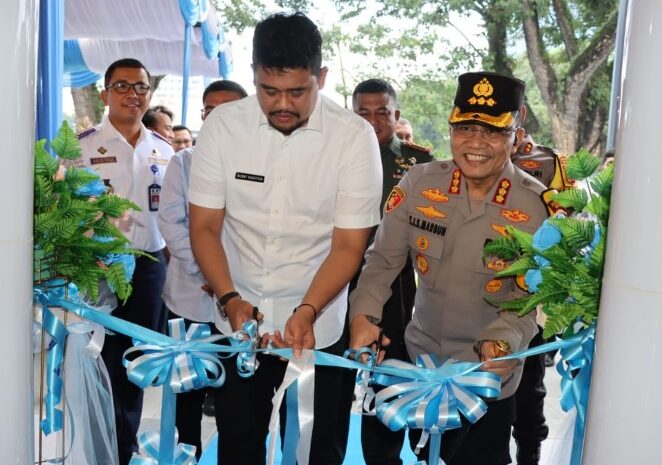 Kolaborasi Medan Berkah, Kombes Teddy Jhon Sahala Marbun Ikuti Launching Gedung CC Room ITS