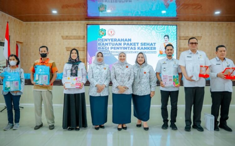 YKI Cabang Medan Berikan Bantuan Paket Sehat Kepada 63 Penyintas Kanker