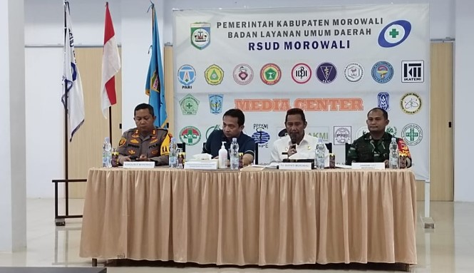  Didampingi Bupati, Dandim 1311 & Kapolres Morowali, Deputi Kemenko Marves Bahas Penanganan Korban Kecelakaan Kerja di PT ITSS