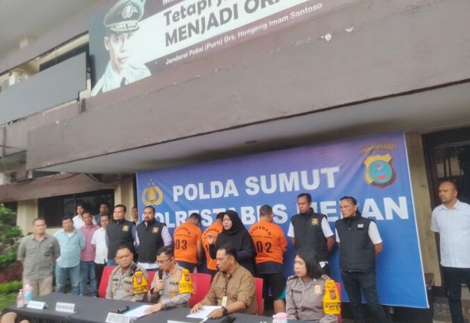 Polrestabes Medan Gerebek Apartemen Reiz Condo, 3 Bandar Diciduk dan Sita 15 Ribu Inex