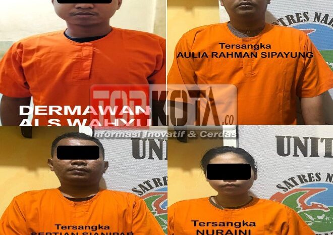 Satnarkoba Polres Batubara Bongkar Komplotan Pengedar Pil Ekstasi Asal Sergai