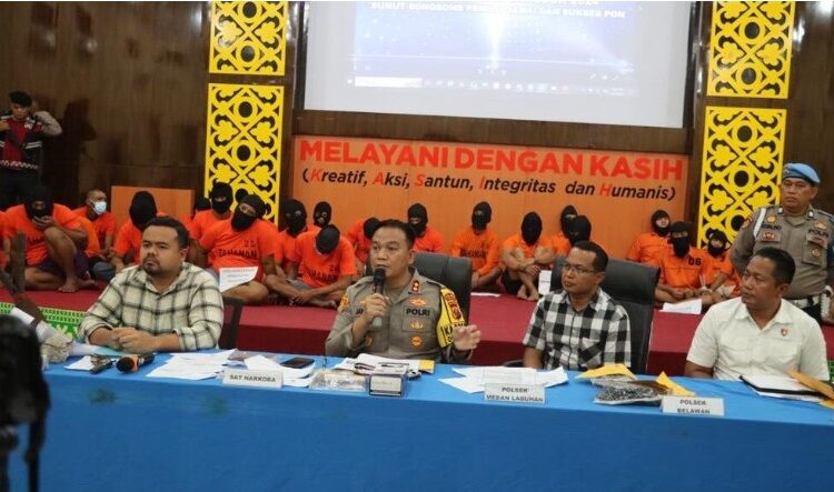 Polres Pelabuhan Belawan Tangani 3.054 Kasus Konvensional Sepanjang Tahun 2023