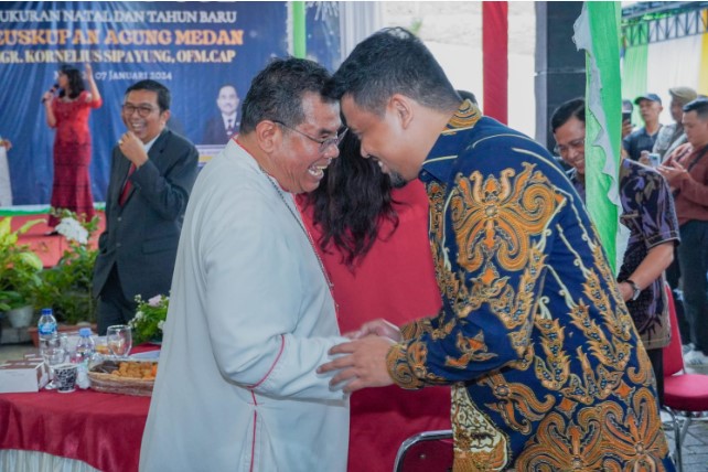 Open House Keuskupan Agung Medan, Bobby Nasution: Keberagaman Anugerah Tuhan, Selayaknya Kita Jaga