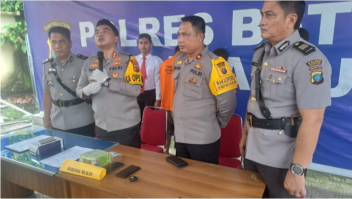 Kejar-Kejaran Dengan 2 Bandar Sabu, Polres Batubara Lepaskan Sejumlah Tembakan