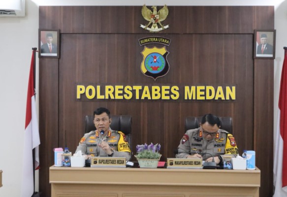  Kapolrestabes Medan: Wujudkan Situasi Kamtibmas Aman, Nyaman dan Kondusif di Tengah Masyarakat