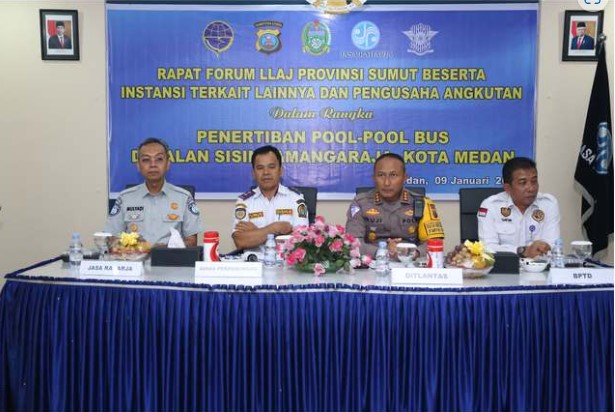 Mulai 10 Januari, Bus Umum Tidak Naik Turunkan Penumpang Sepanjang Jalan Sisingamangaraja