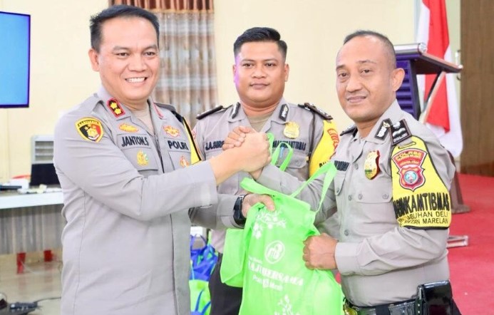 Polres Pelabuhan Belawan dan Direktorat Binmas Polda Sumut Gelar Pelatihan dan Pembinaan Bagi Bhabinkamtibmas