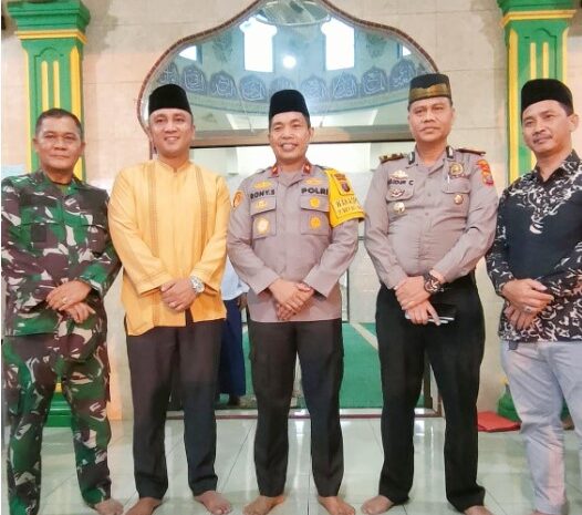  Cooling System Pemilu Damai Tahun 2024, Kapolsek Patumbak Dampingi Wakapolda Sumut Safari Subuh