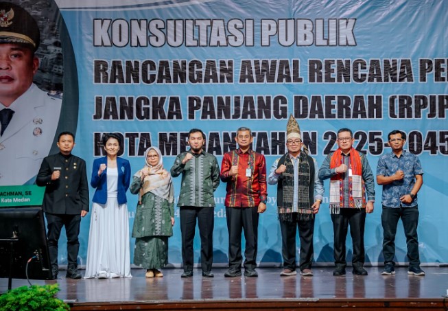 Pemko Medan Gelar Konsultasi Publik Rancangan Awal RPJPD 2025-2045 