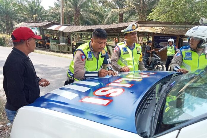  Sat Lantas Polres Sergai Berhasil Tekan Penggunaan Knalpot Brong