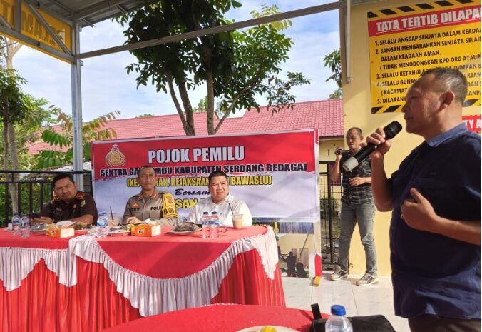 Gakumdu Ajak Wartawan Diskusi Wujudkan Pemilu Damai di Sergai