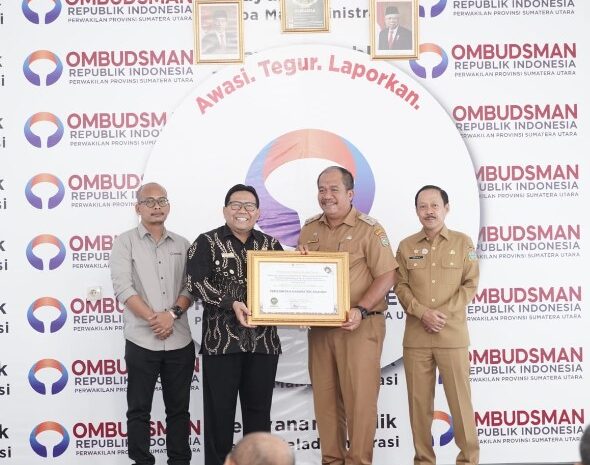 Raih Penghargaan Dari Ombudsman, Wabup Asahan Apresiasi Seluruh OPD