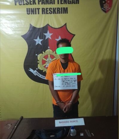 Residivis Ditangkap Saat Konsumsi Sabu di Bawah Pohon Sawit