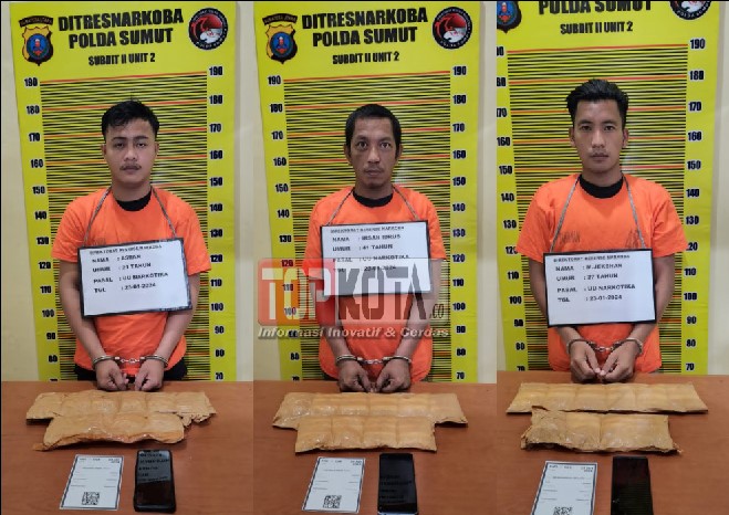 Selundupkan Sabu 7,3 Kilogram, 7 Penumpang di Bandara Kualanamu Ditangkap