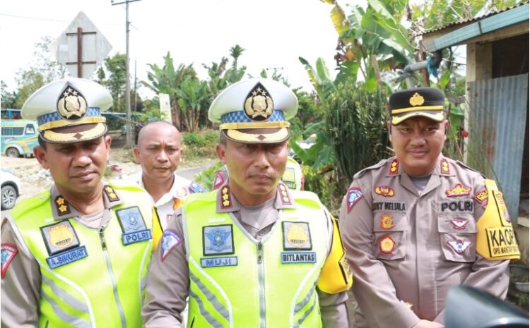 Polda Sumut Olah TKP Lakalantas di Jalan Umum Km 24-25 Simalungun Pakai Sistem Canggih TAA