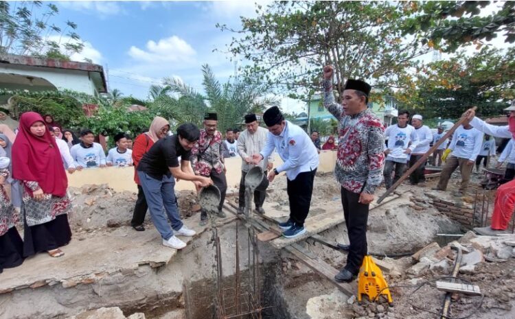 Resmikan Masjid di Ponpes Darul Hikmah, Sang Pejuang Duafa Dapat Restu Dari Syek H Ahmad Fadilah Pane