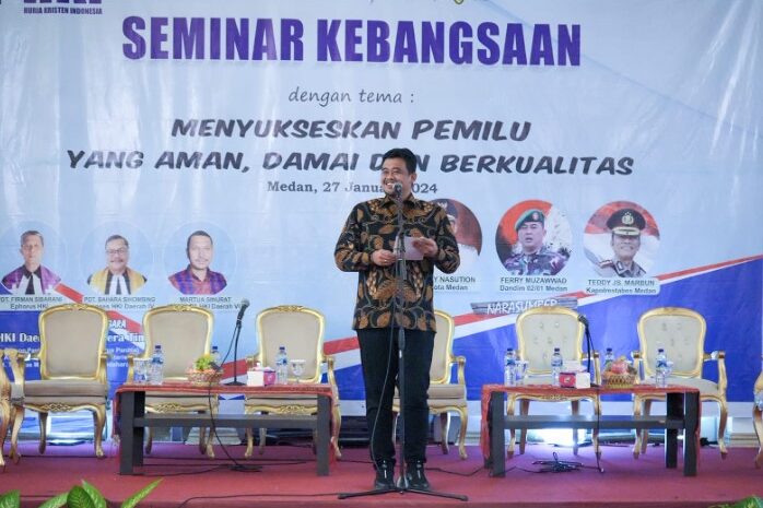  Bobby Nasution Ajak Masyarakat Wujudkan Pemilu Aman, Damai dan Berkualitas