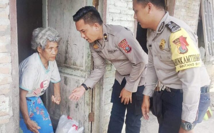  Pendekatan Sosiologis Polsek Kotarih Bantu Warga Kurang Mampu