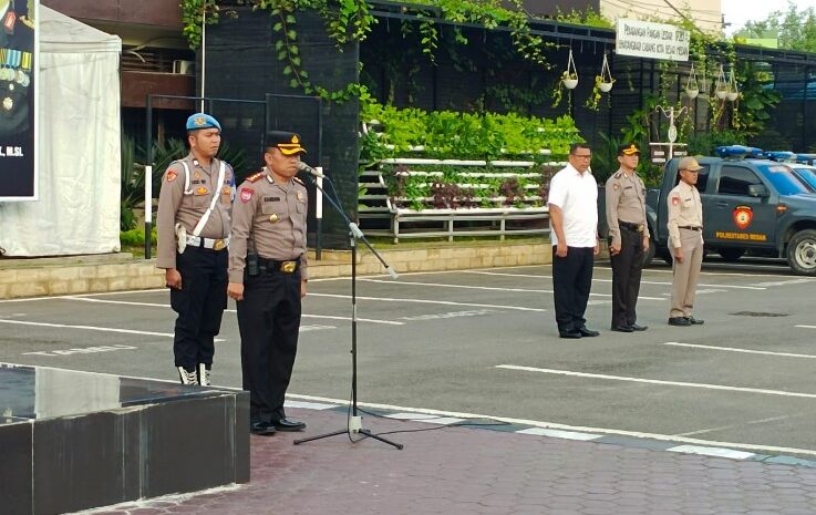 Kasat Binmas Polrestabes Medan: Anggota Polri Harus Bekerja Ikhlas dan Benar Dalam Penegakkan Hukum di Masyarakat