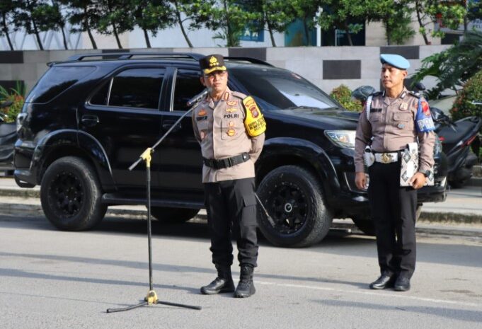 Jaga Situasi Kamtibmas, Kapolrestabes Medan Pimpin Apel Pengamanan Malam Tahun Baru