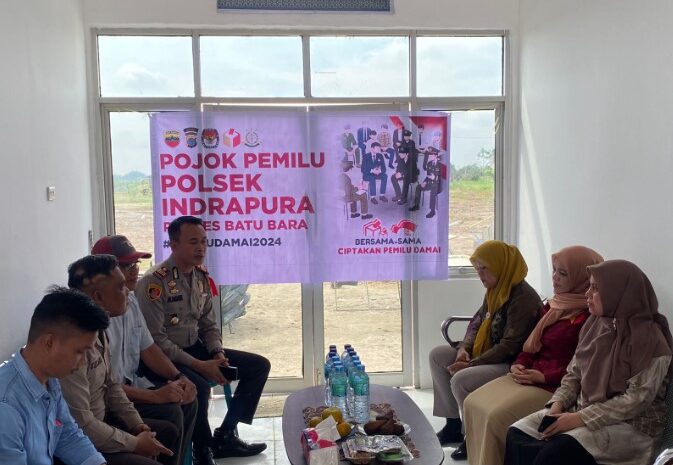  Kapolsek Indrapura Ajak Semua Pihak Ciptakan Pemilu Damai