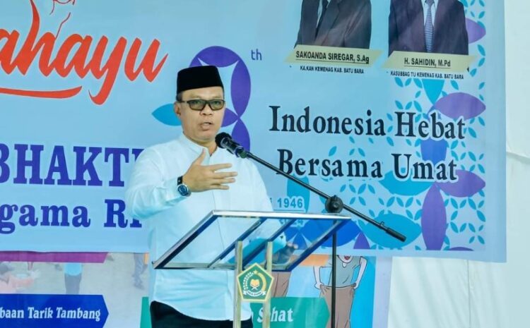  HAB Ke-78, Pj Bupati Nizhamul Harap Kemenag Curahkan Pengabdian Kepada Umat Beragama