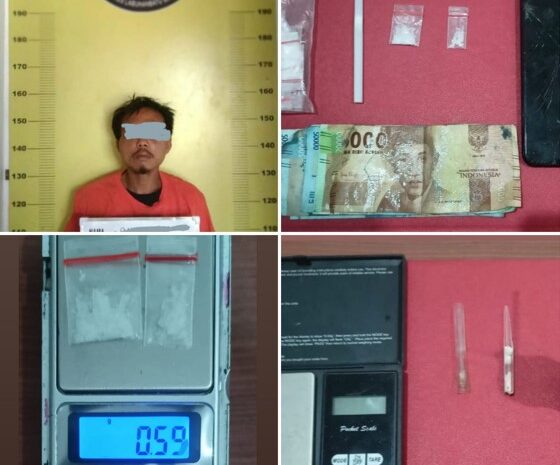 Ditangkap di Perkebunan, Pengedar Peroleh Sabu dari 2 Bandar