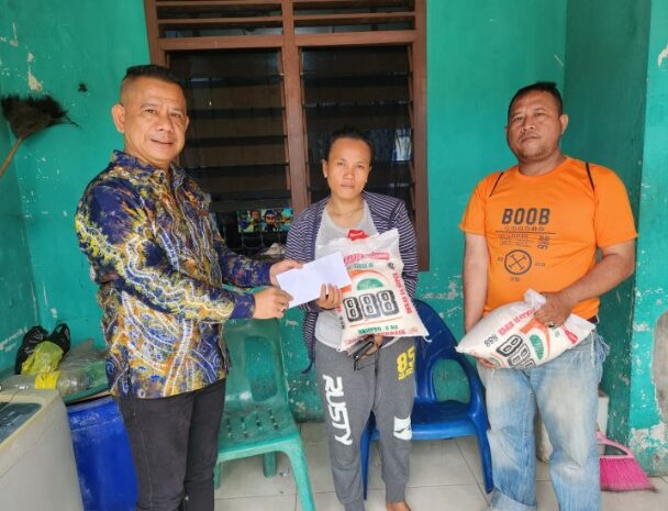 Ketua Pewarta Jenguk Kabid PAC PP Medan Area