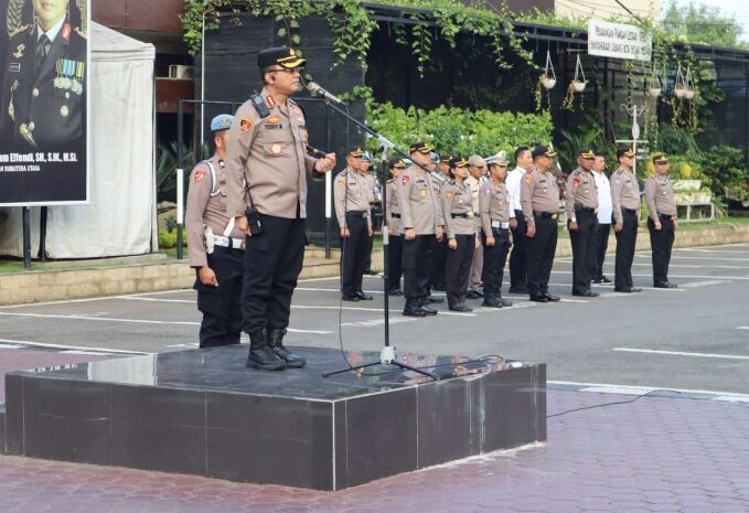  Kapolrestabes Medan: “Jaga Sikap Kapan dan Dimanapun Kita Berada, Laksanakan Tugas Dengan lkhlas, Jangan Sakit Hati Rakyat”