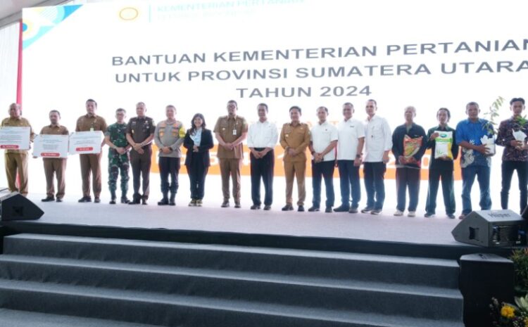 Wali Kota Medan Apresiasi Penyerahan Bantuan Dari Mentan Kepada Kelompok Tani