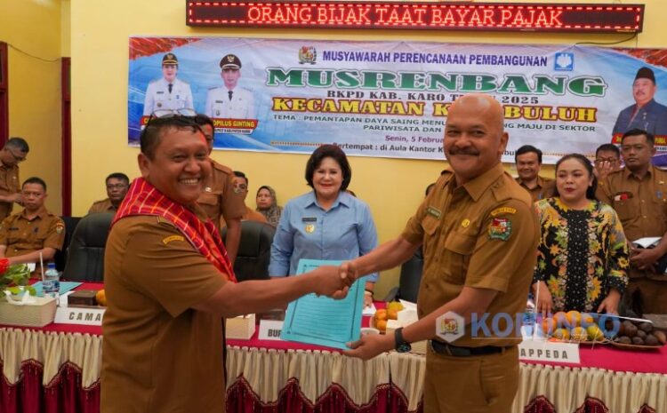 Saat Musrenbang, Bupati Karo Tekankan Program Prioritas