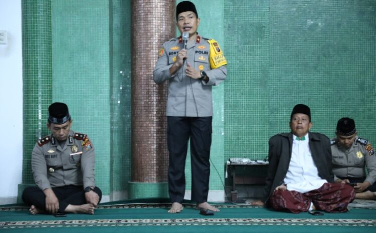 Subuh Keliling, Wakapolda Sumut Ajak Masyarakat Datang ke TPS