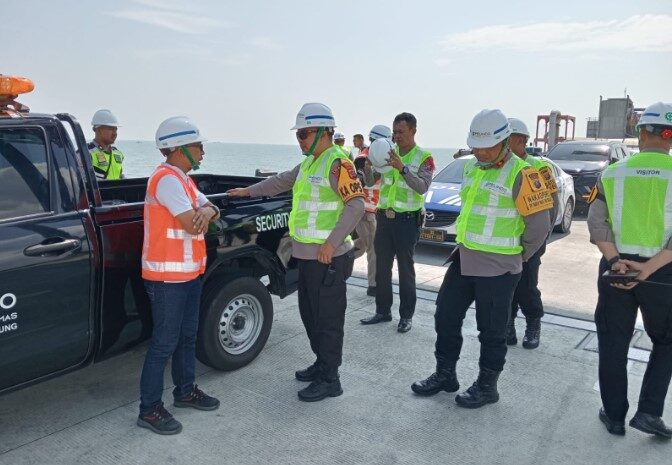  Kapolres Batubara Kunjungi PT Pelindo Kuala Tanjung