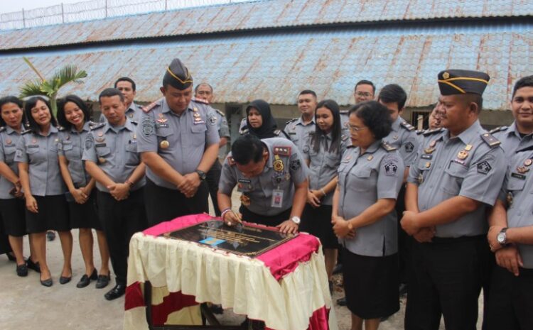 Kakanwil Kemenkumham Sumut Resmikan Gedung Blok Hunian Baru Lapas Binjai