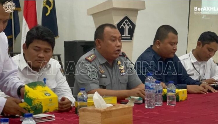 Sukseskan Pemilu 2024, KPU Gelar Bimtek di Lapas Binjai