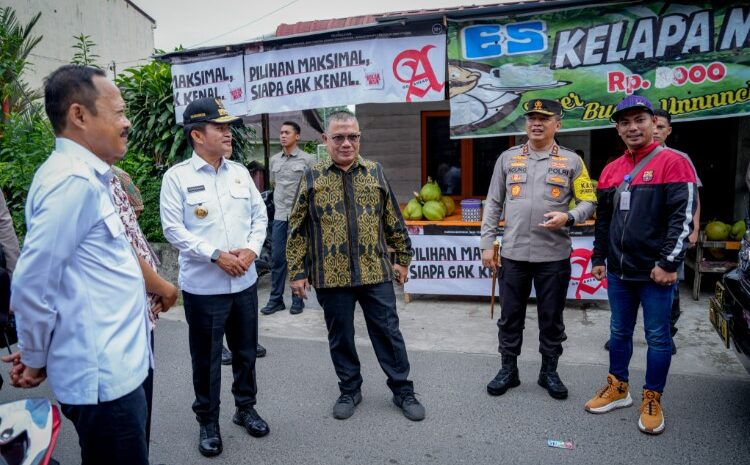  Kapolda Sumut Tinjau TPS Pastikan Pemungutan Suara Aman