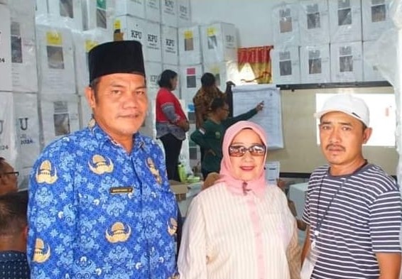 Plt Bupati Labuhanbatu Tinjau Rapat Pleno Penghitungan dan Perolehan Suara Tingkat Kecamatan