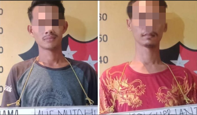 Polsek Medan Labuhan Tangkap 2 Pembobol Grosir di Mabar