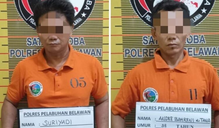 Polres Pelabuhan Belawan Tangkap Dua Pemilik Narkoba Kota Bangun