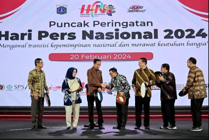  HPN 2024, Jokowi Tandatangani Publisher Rights